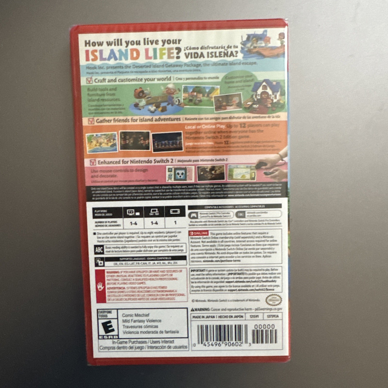 Animal Crossing: New Horizons – Nintendo Switch 2 – BRAND NEW SEALD 🇺🇸