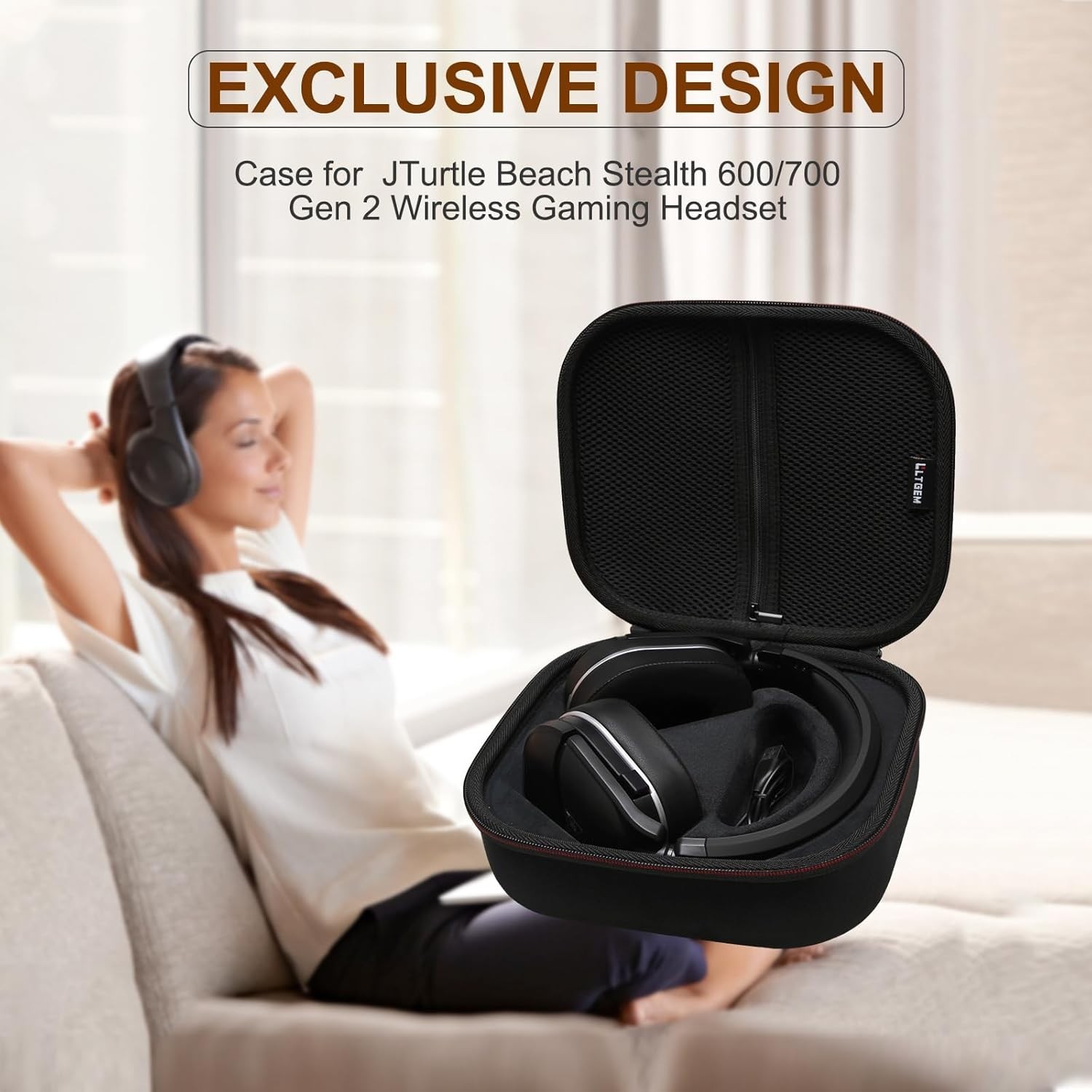Heavy Duty Gaming Headset Case for Turtle Beach Stealth – Waterproof & Stylish