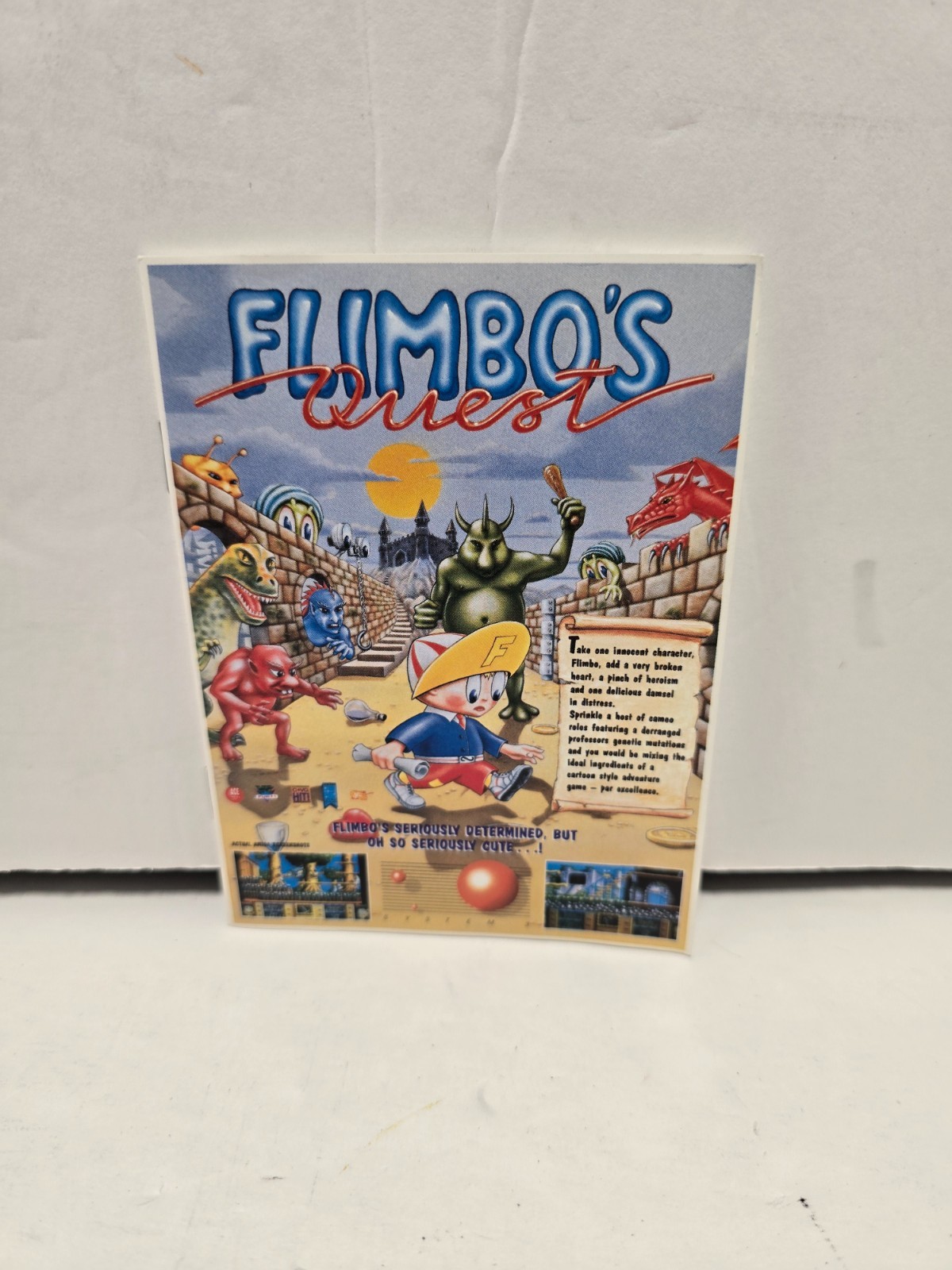 Flimbo’s Quest w/ Manual 3.5″ Commodore Amiga