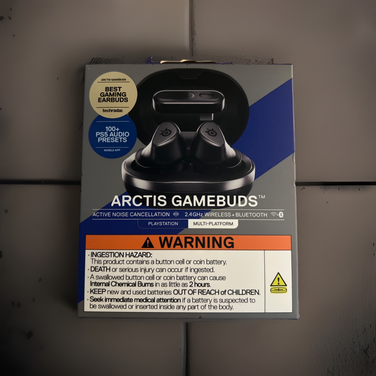 NEW SteelSeries Arctis GameBuds Wireless Gaming Earbuds PlayStation PS5 PC,New