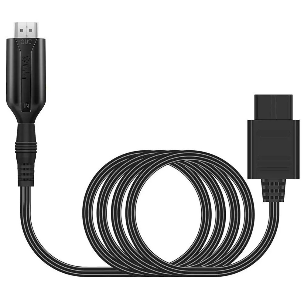 N64 to HDMI Converter Adapter Link Cable Nintendo N64/SNES/NGC/SFC/Gamecube Pro