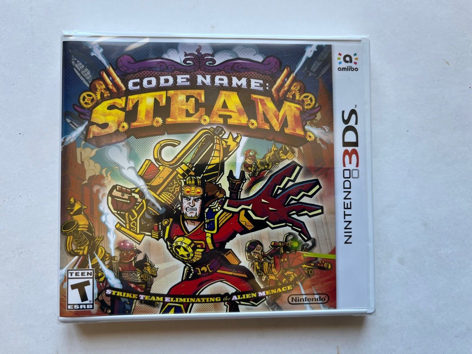 Code Name S.T.E.A.M. (Nintendo 3DS, 2015) STEAM 3DS New Factory Sealed OOP