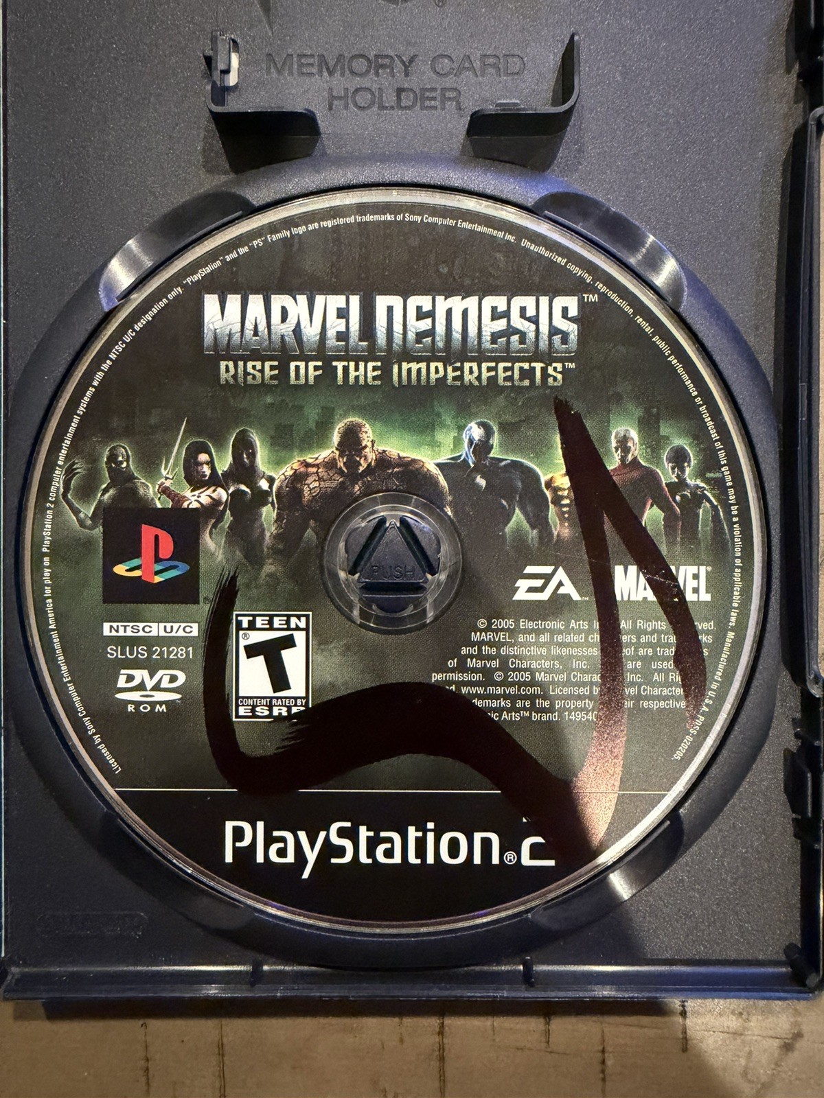 Marvel Nemesis: Rise of the Imperfects; CIB (Sony PlayStation 2, 2005)