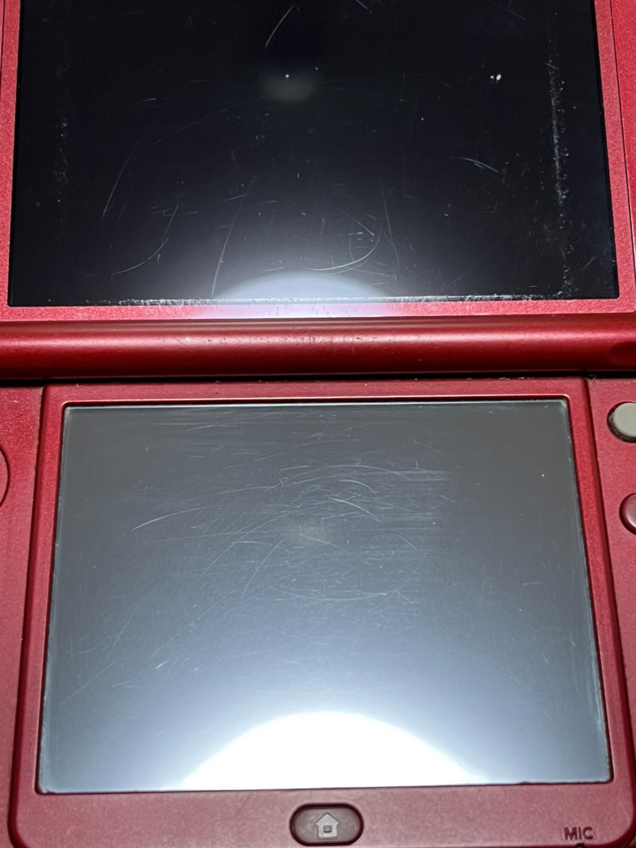 New 3DS LL XL Metalic red Japan Nintendo Console region Japanese B57