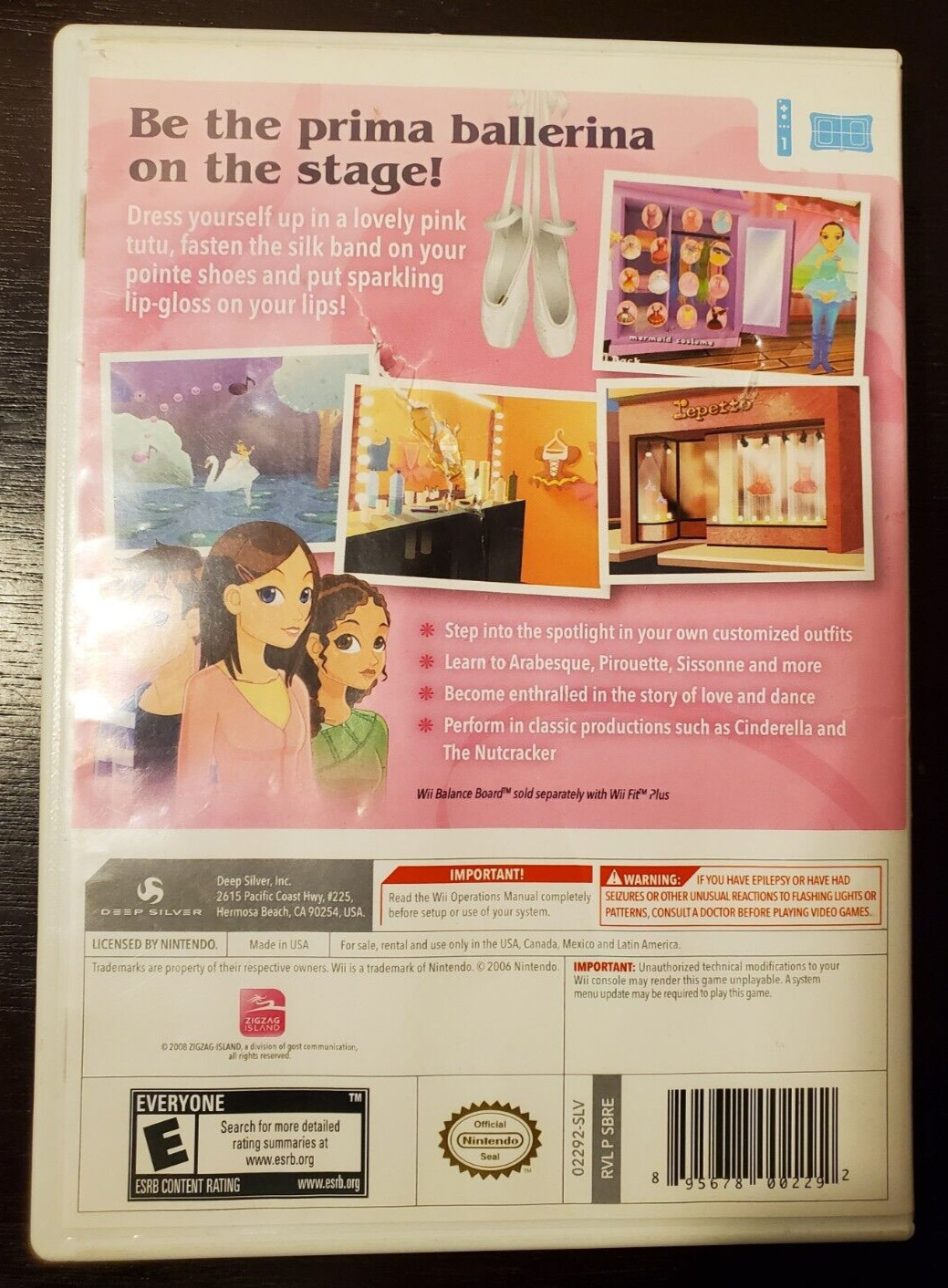 Let’s Play Ballerina (Nintendo Wii, 2010)