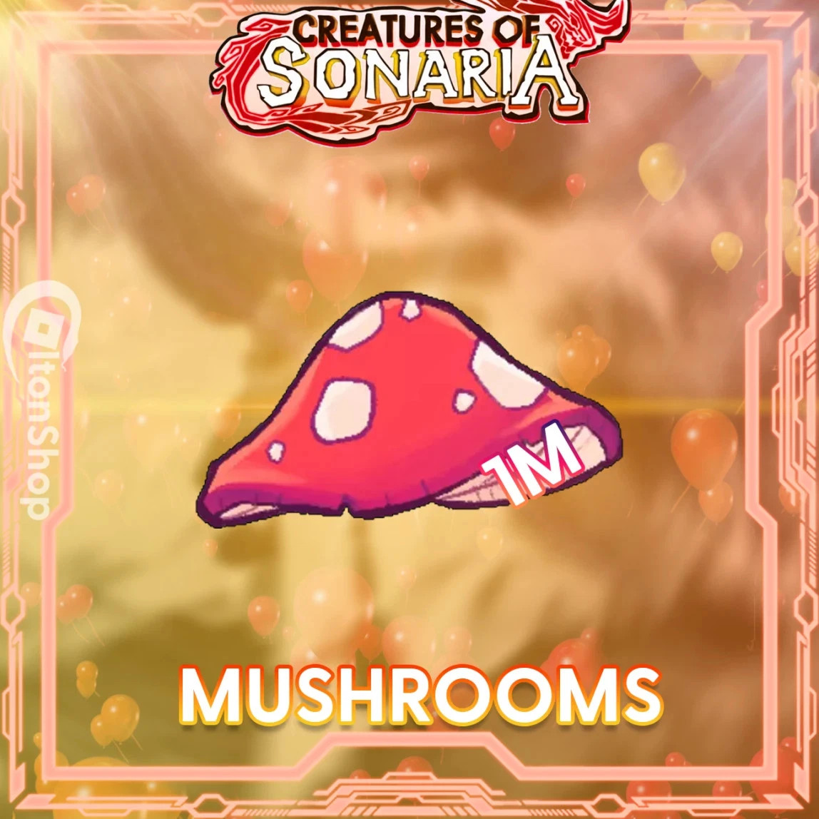 Creatures Of Sonaria | 200k Mush | CHEAP | Fast delivery! | Roblox