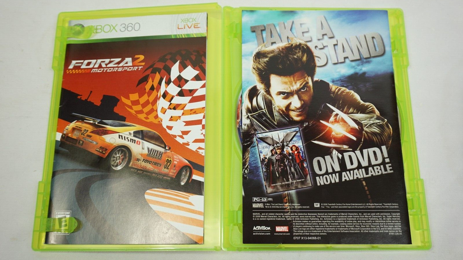 Marvel Ultimate Alliance Xbox 360 CIB & Forza Motorsport 2 Complete w/ Manual I