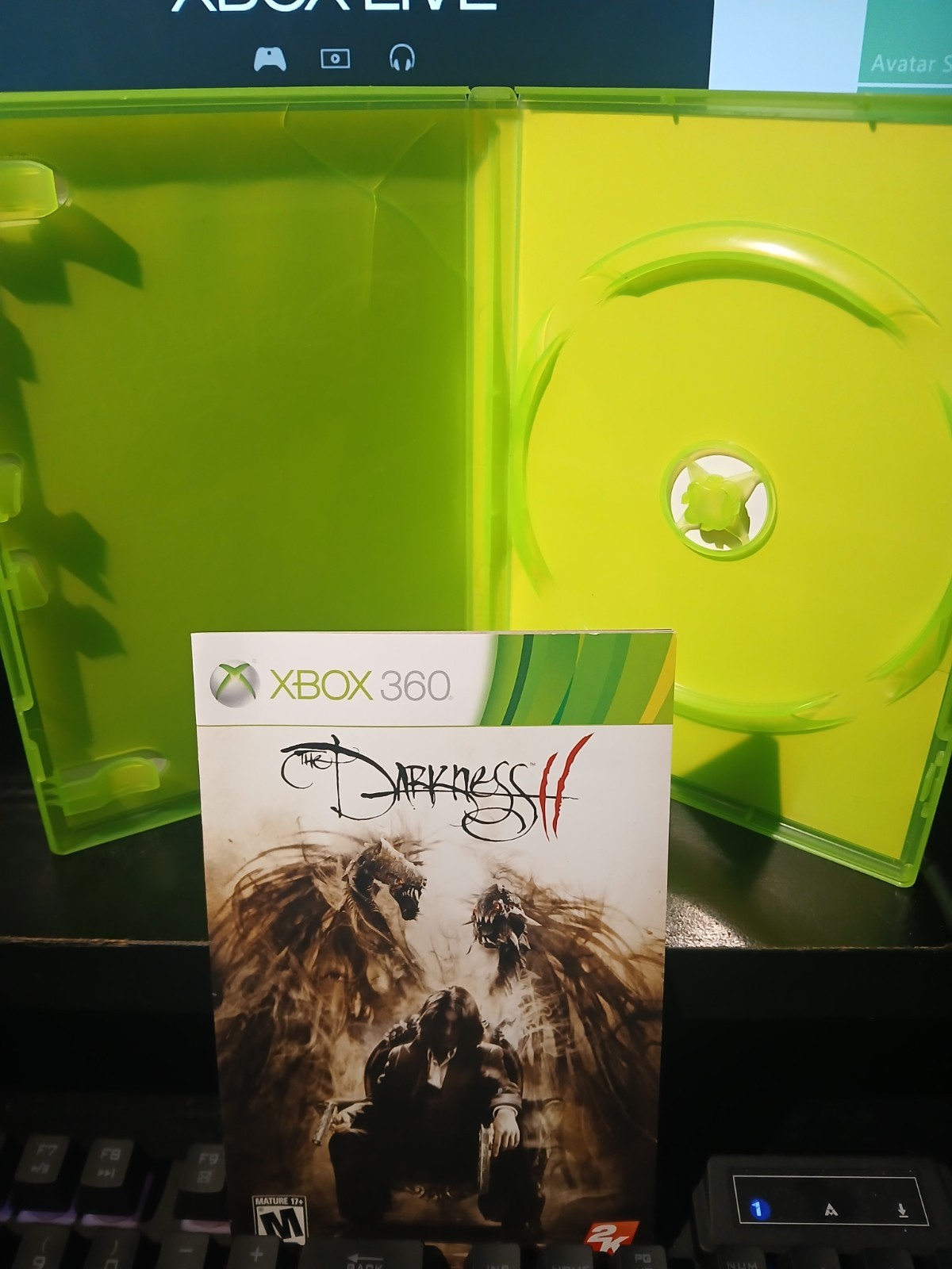 Microsoft Xbox 360 The Darkness II Limited Edition M NTSC-U/C 2012 Disc/Case