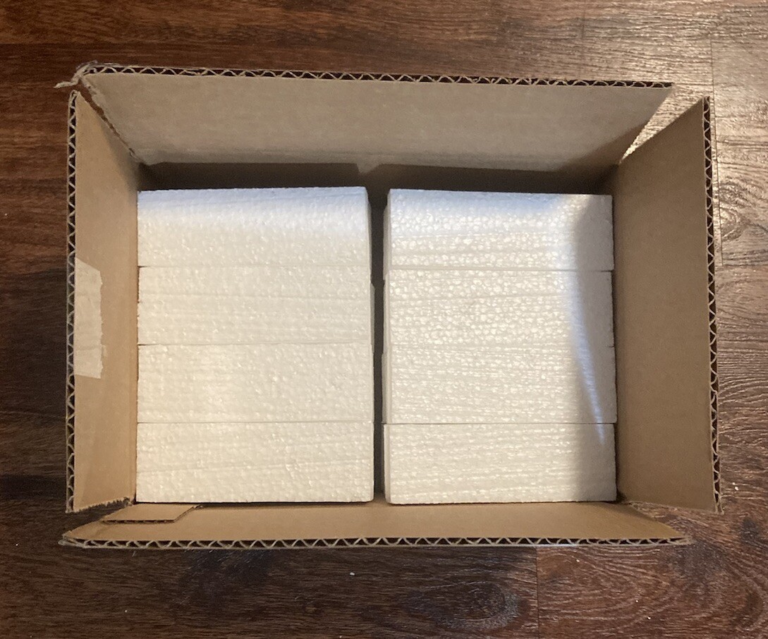 Foam INSERTS for NINTENDO NES BOXES – Lot of 40 Inserts Only