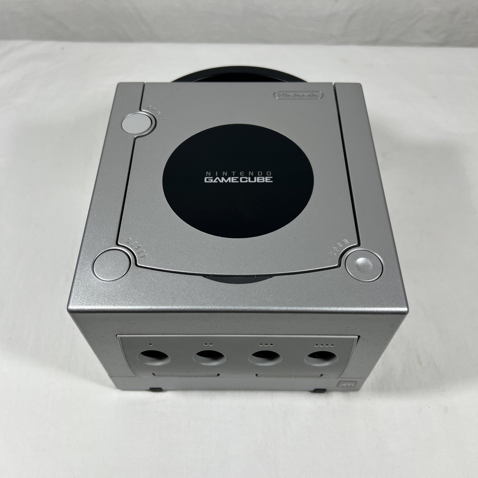 Nintendo GameCube Console Platinum Silver (DOL-101) W/ 1 Controller TESTED
