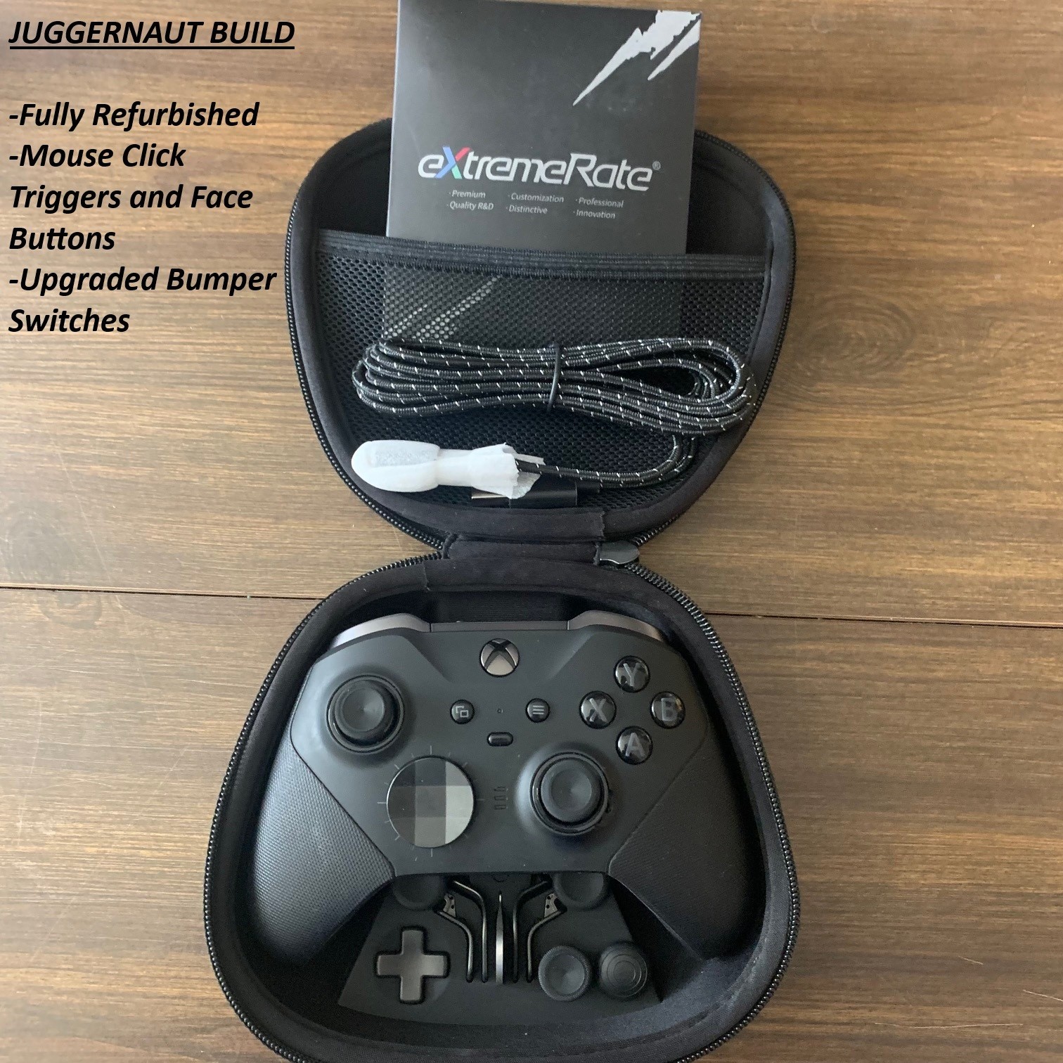 Microsoft Xbox Elite Series 2 Controller With Mouse Click Buttons Mod Installed