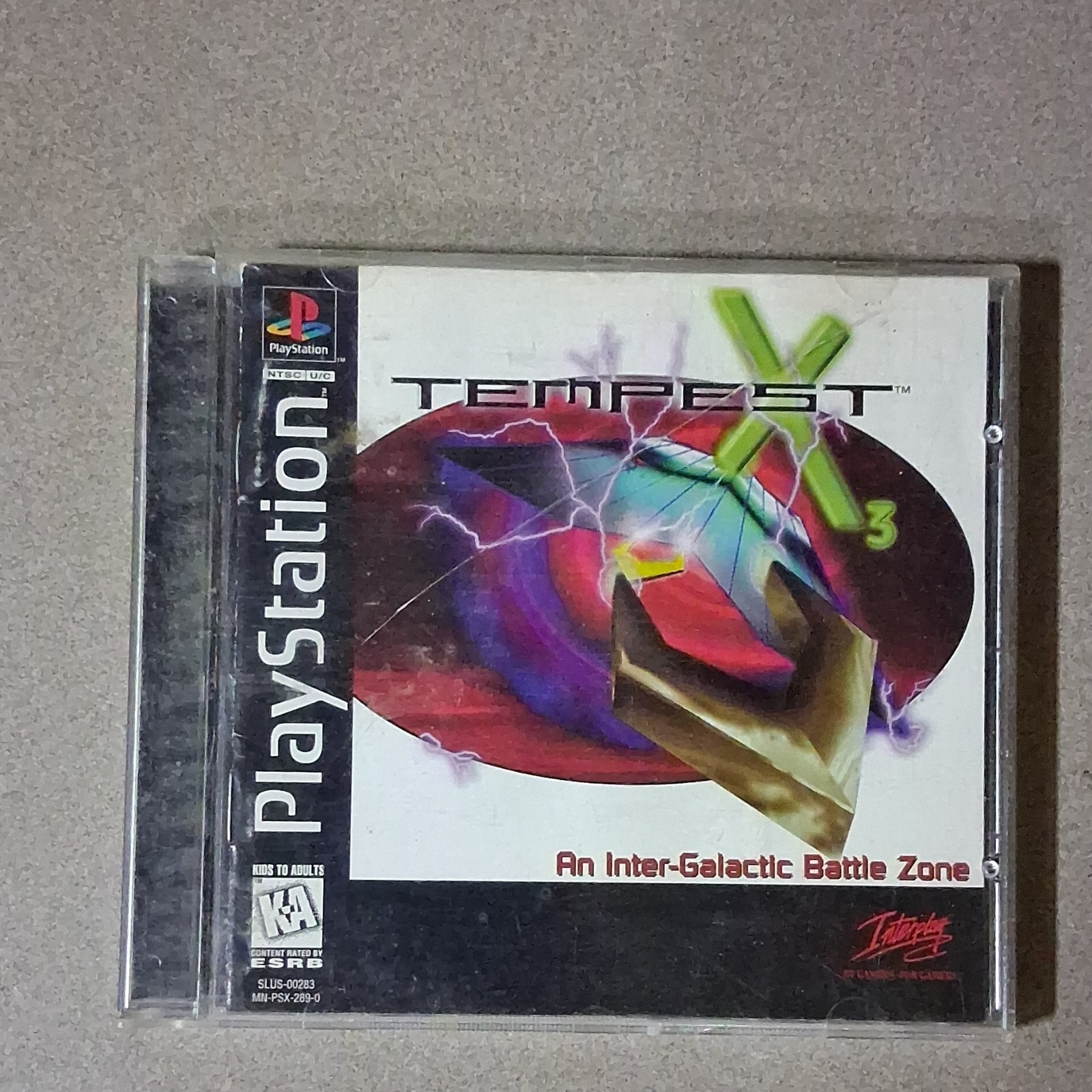 Interplay Productions Tempest X3 Arcade Action Sony PlayStation 1 NTSC-U/C
