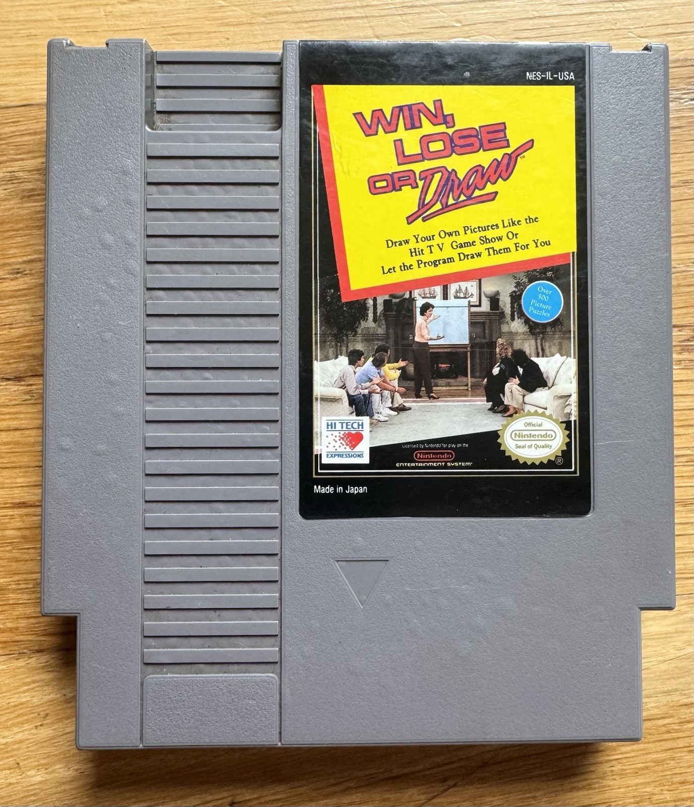 Win, Lose or Draw (Nintendo NES, 1990) Authentic. Cartridge Only. Tested