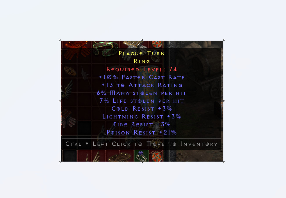 Custom Order – Diablo 2 Resurrected D2r non ladder runic talon