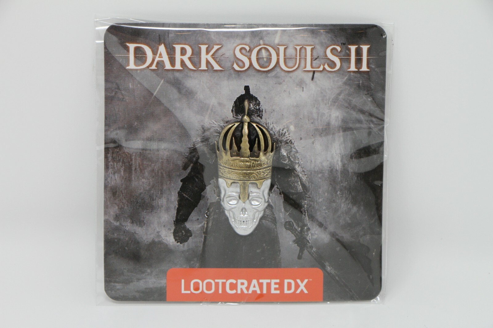 Dark Souls II Loot Crate DX Exclusive Enamel Pin Brand New Sealed RARE!