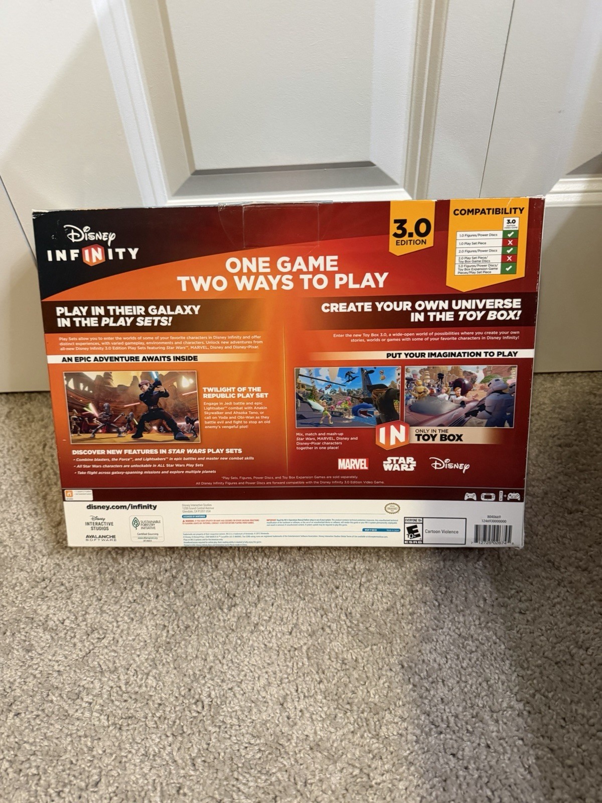 Disney Infinity (3.0 Edition) Star Wars Starter Pack 1 (Nintendo Wii U, 2015)