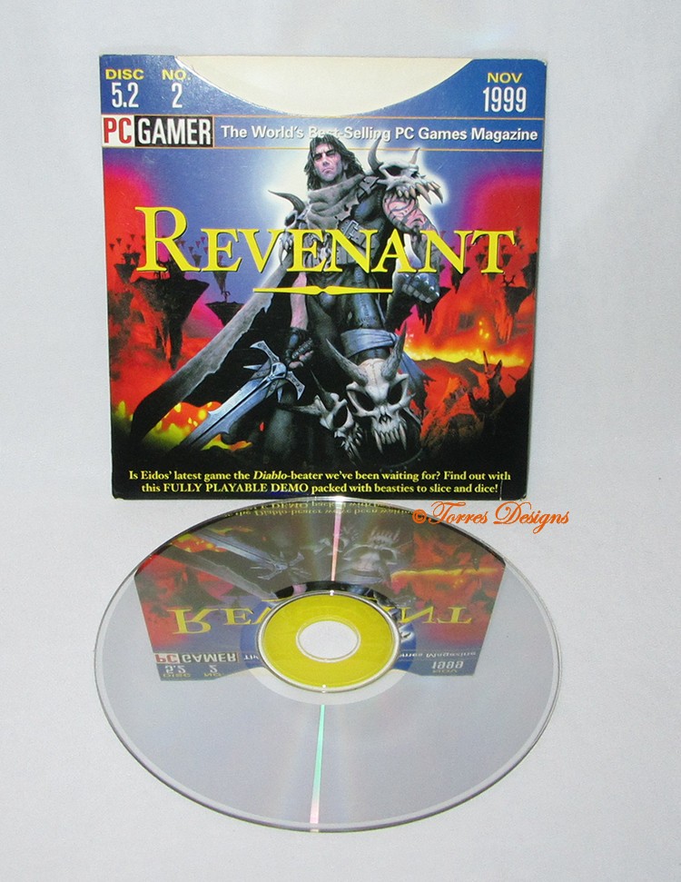 Vintage PC Gamer Revenant Disc 5.2 No 2 Nov 1999 – Collectible Gift