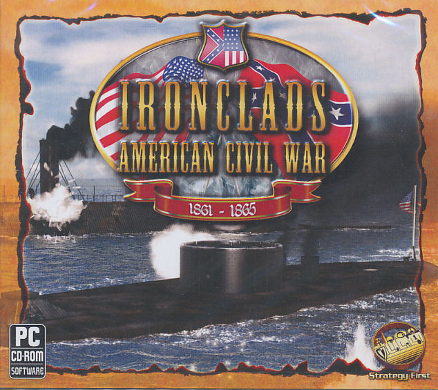 IRONCLADS AMERICAN CIVIL WAR 1861-1865 Iron Clads Naval Combat Sim PC Game NEW!