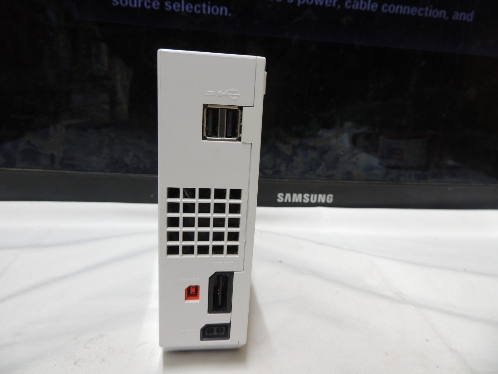 Nintendo Wii – RVL-001 White FOR PARTS ONLY #2
