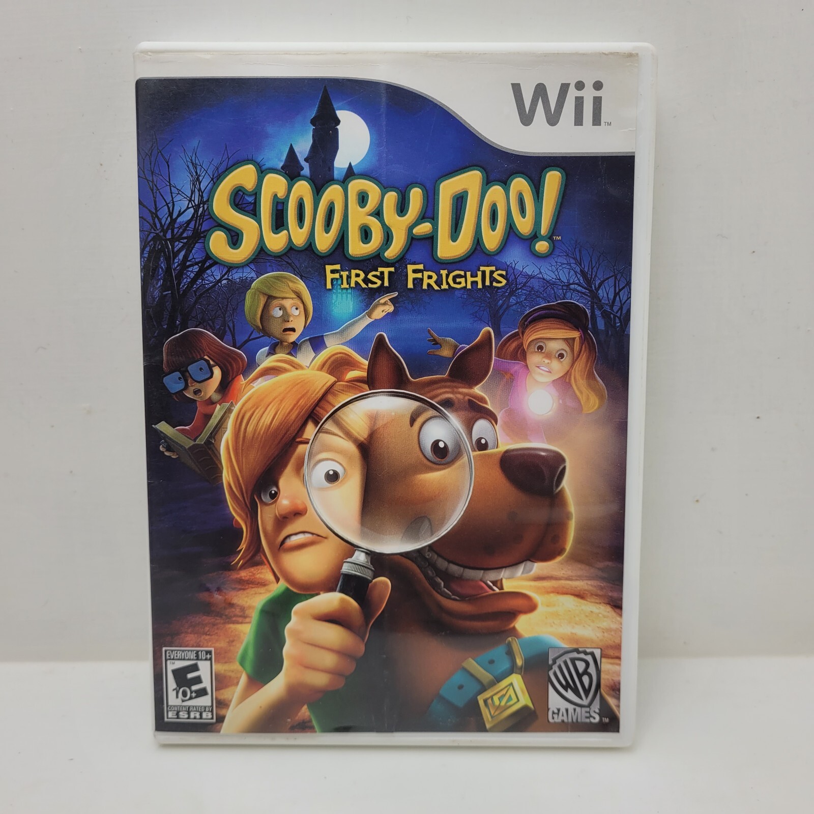SCOOBY-DOO! FIRST FRIGHTS (Nintendo Wii, 2009) GAME COMPLETE with MANUAL