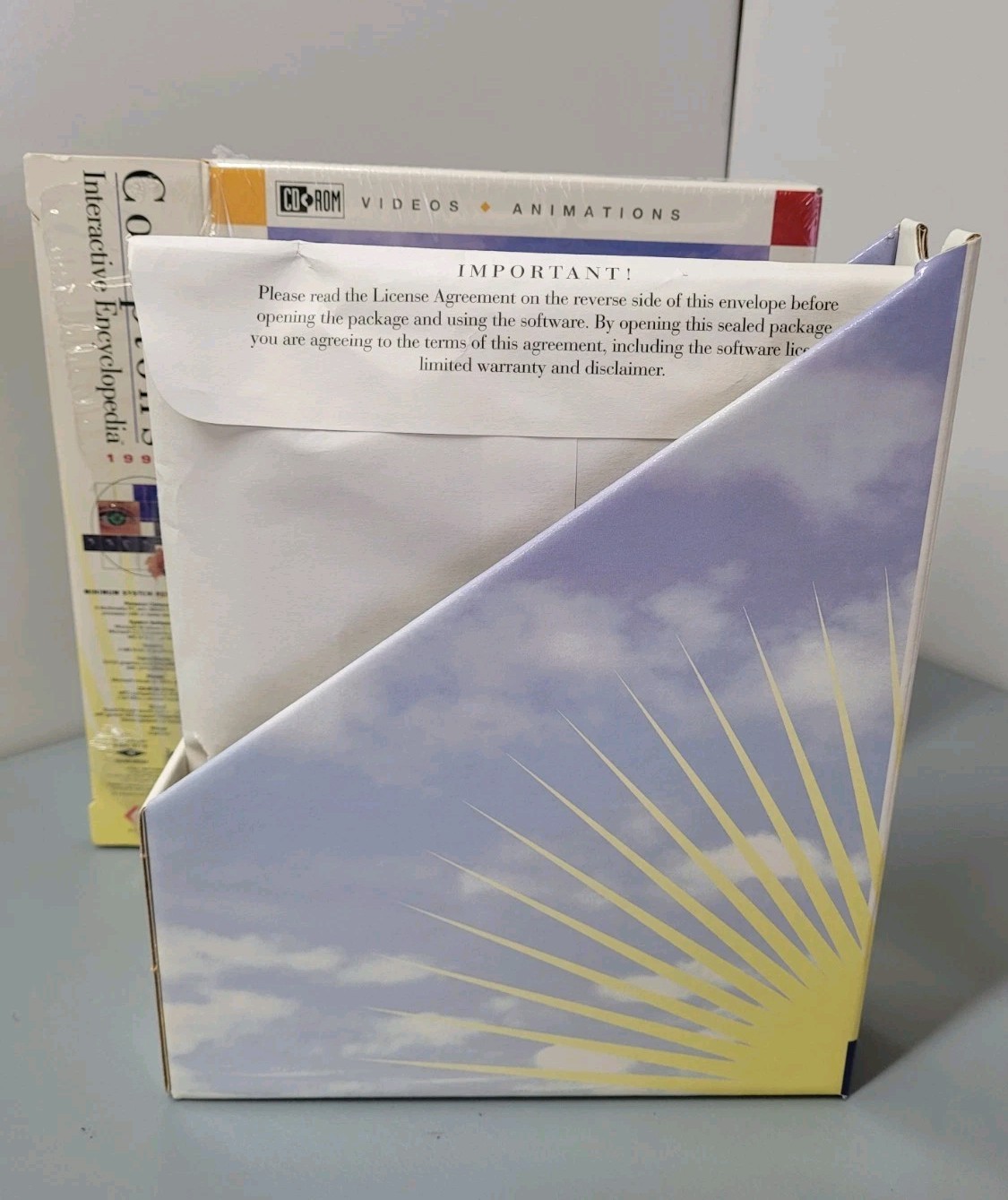 Compton’s Interactive Encyclopedia 1995 Edition PC Windows Educational CD-ROM