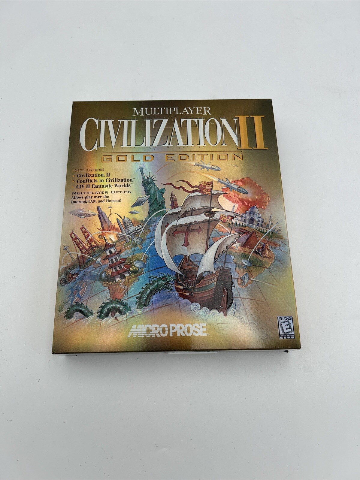 Civilization II: Multiplayer Gold Edition PC Big Box – New Sealed