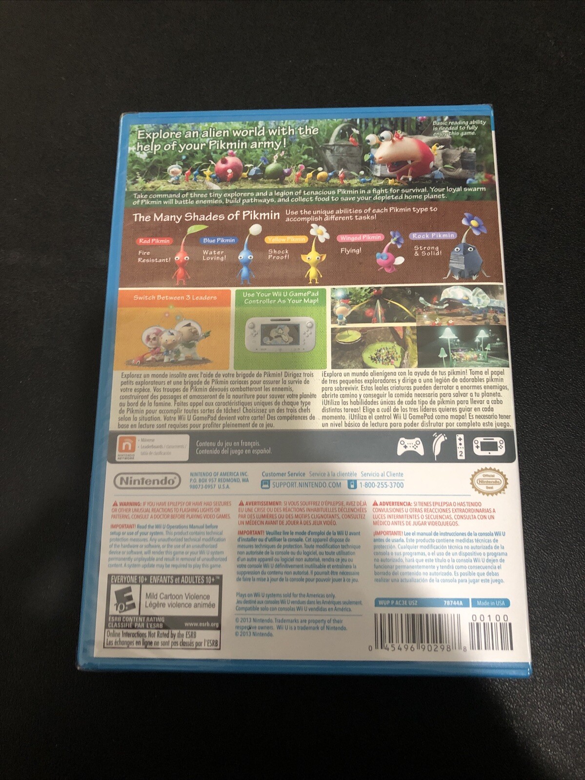 BRAND NEW Pikmin 3 WiiU Wii U SEALED NEW
