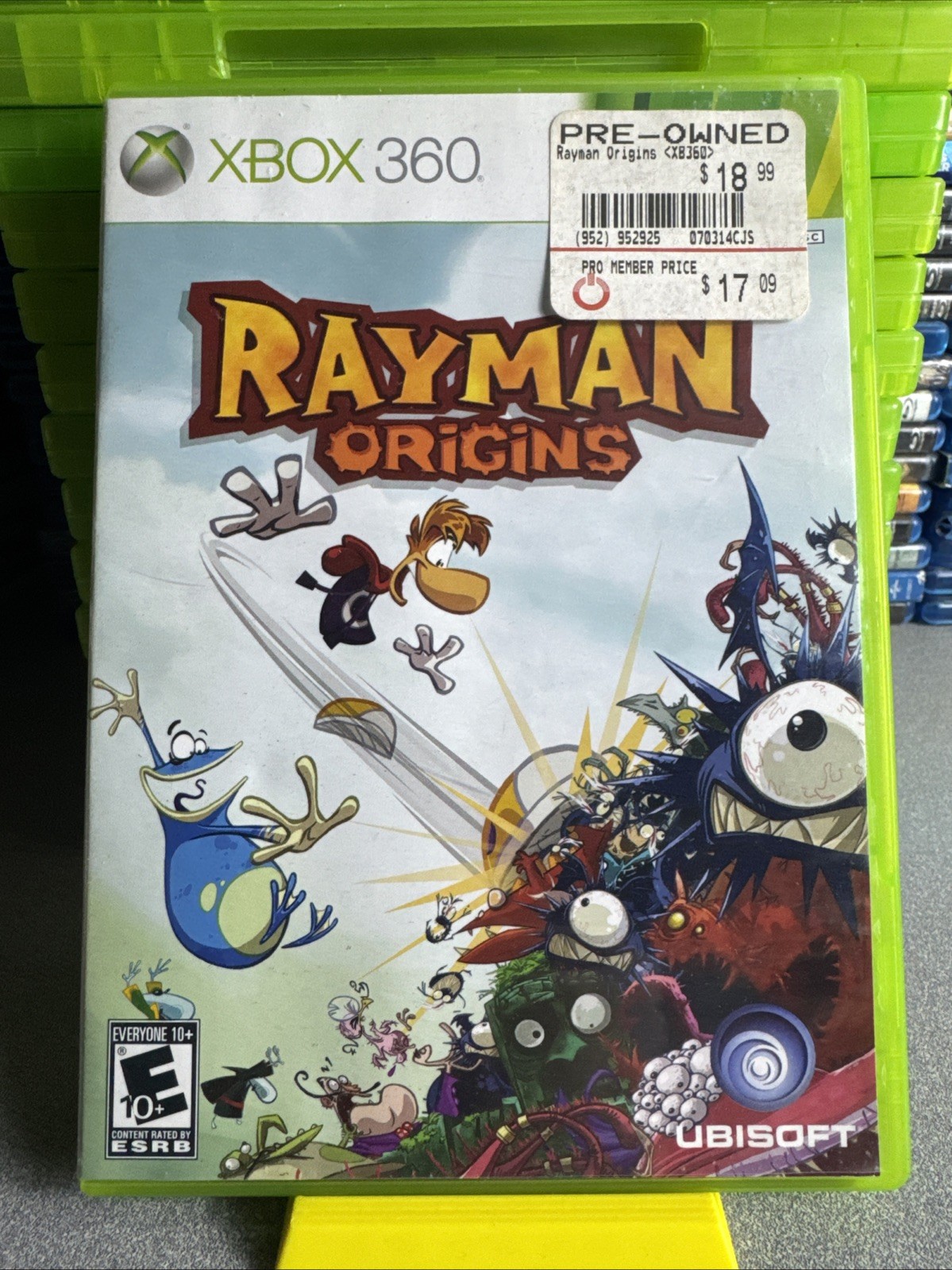 Ubisoft Rayman Origins Platformer Xbox 360 Manual Included NTSC-U/C