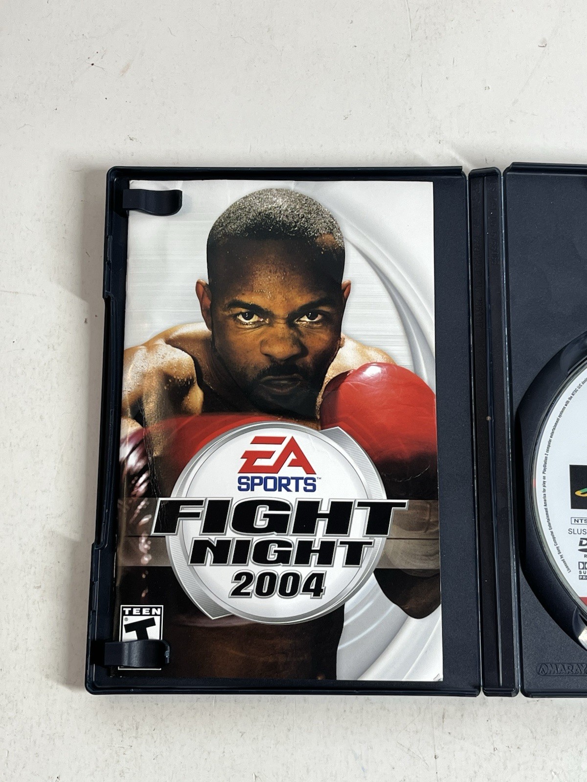 Fight Night 2004 (Sony PlayStation 2, 2004) Complete Tested Working