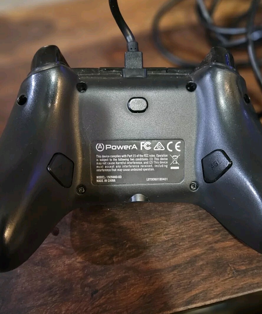 Microsoft Xbox Original Gamepad Controller S (X08-69873) Wired NO BREAKAWAY CORD