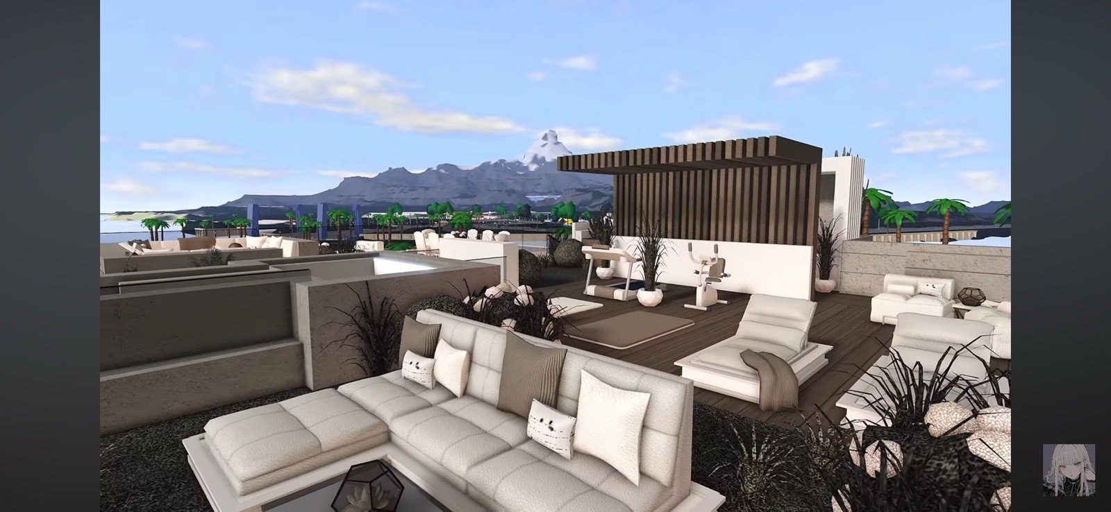 MODERN LUXURY TROPICAL DREAM HOME BLOXBURG.FAST BUILDER FOR AFFORDABLE PRICE