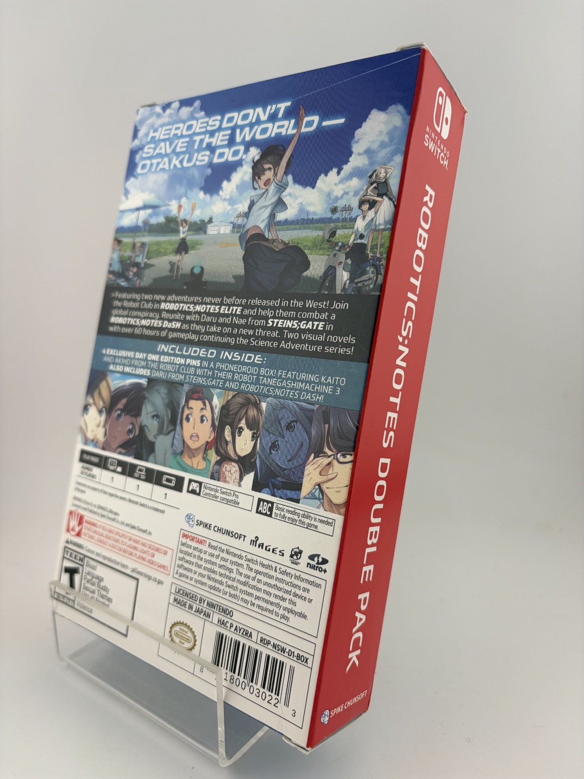 NEW! ROBOTICS;NOTES ELITE & DaSH Double Pack (Nintendo Switch)