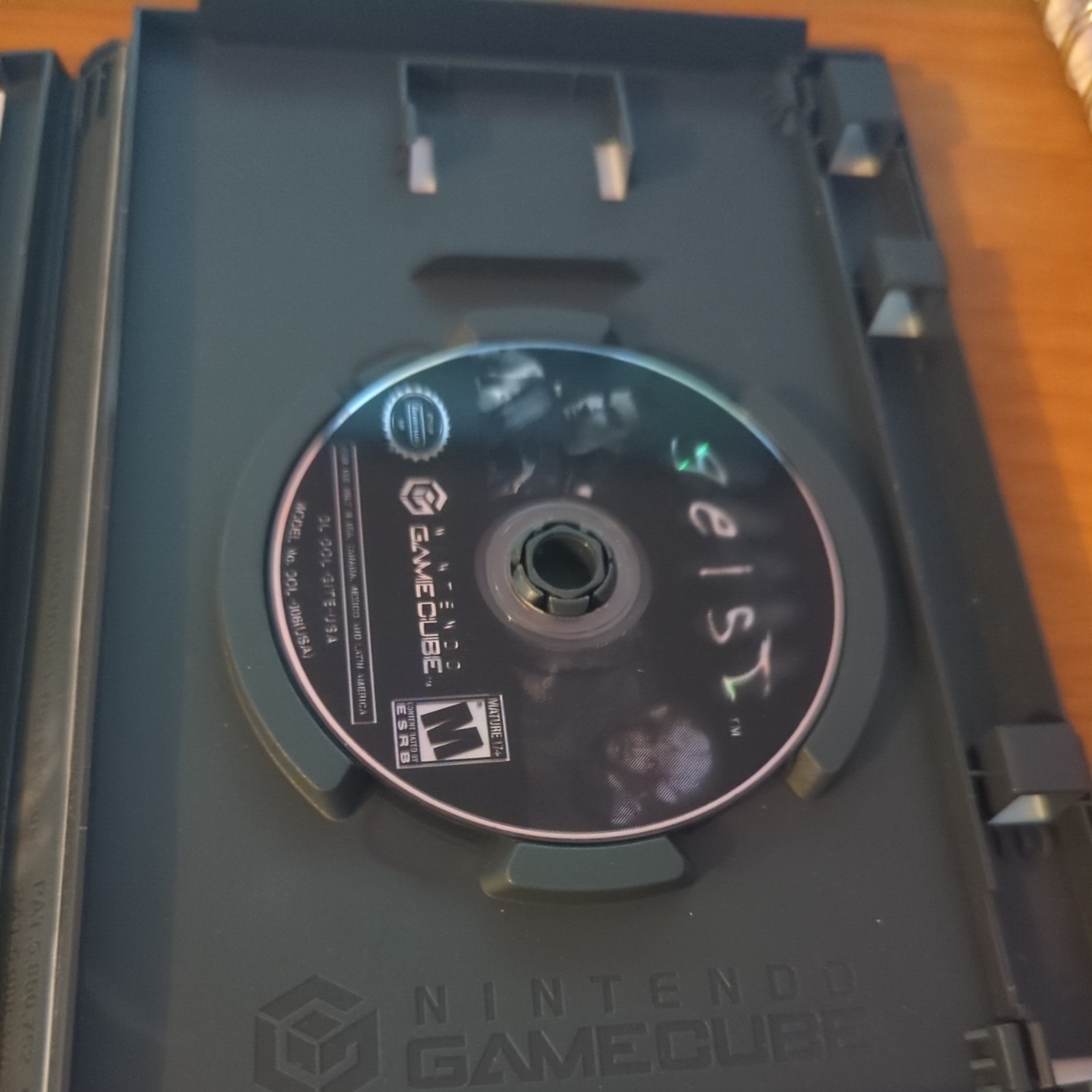 Geist Nintendo GameCube GC Game + Case working condition