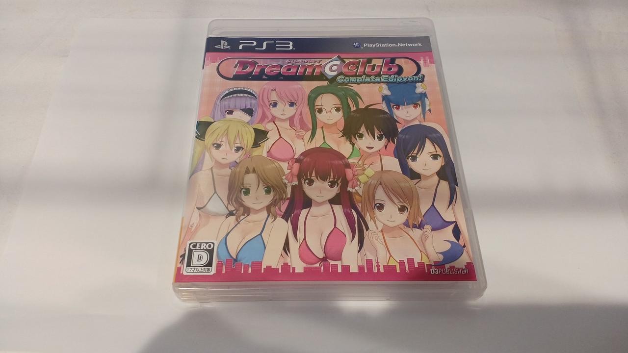 D3PUBLISHER BLJS-10203 Dream Club COMPLETE EDIPYON PlayStation3 PS3
