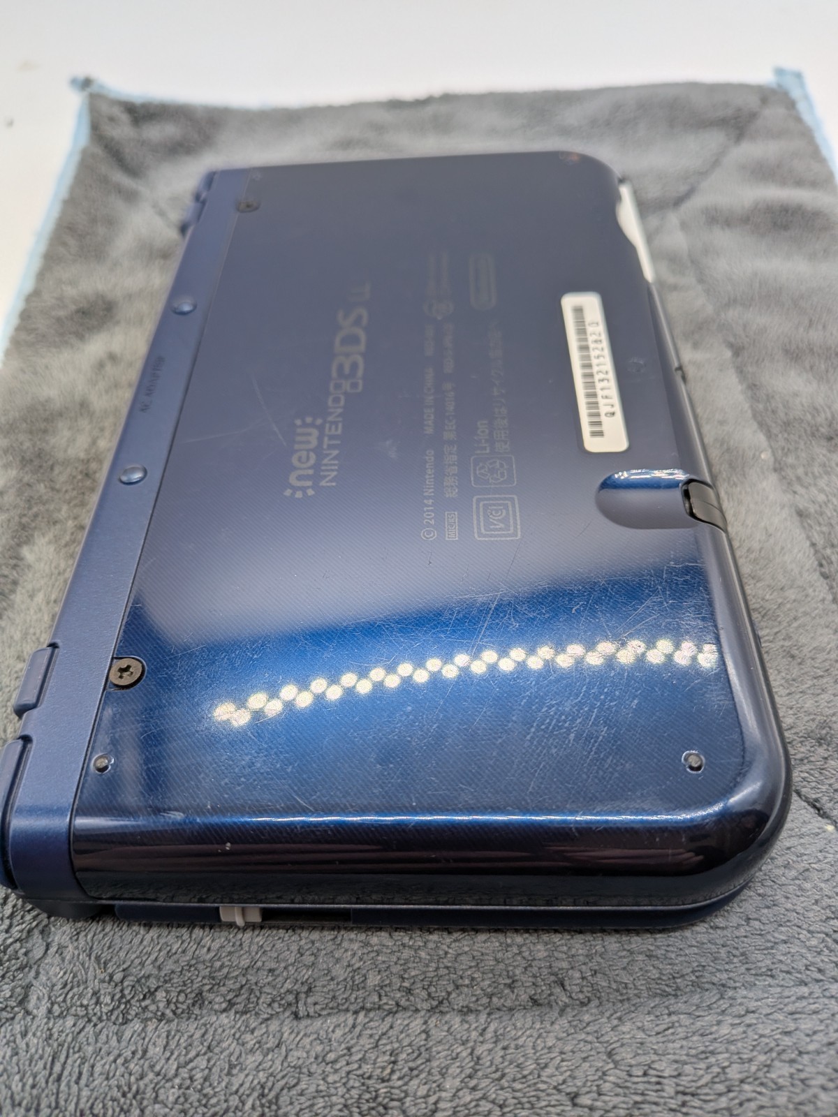 【Excellent5】Nintendo NEW 3DS LL XL Blue Handheld Used Game Console From Japan