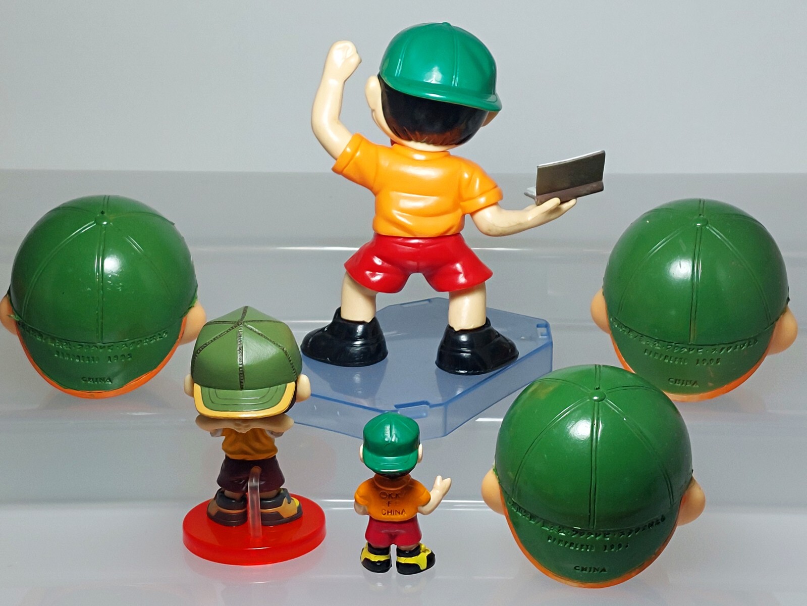 Set of 6 Ninku Fuusuke Figure Tomy Bandai Banpresto Vintage Japan 1.8-4in