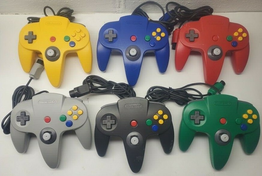 Official Nintendo 64 Controller OEM N64 Choose the Color Tight Sticks & CLEAN