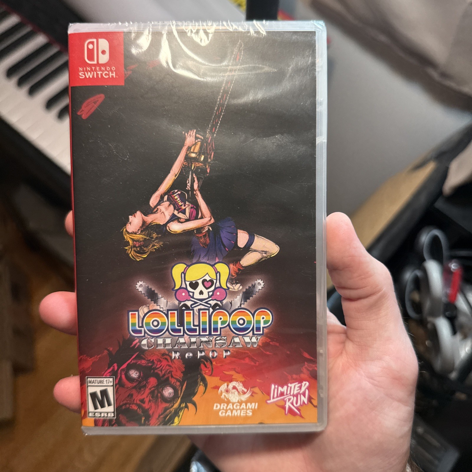 Lollipop Chainsaw RePOP – LRG SoHo Pop Up Cover – Nintendo Switch – New/Sealed