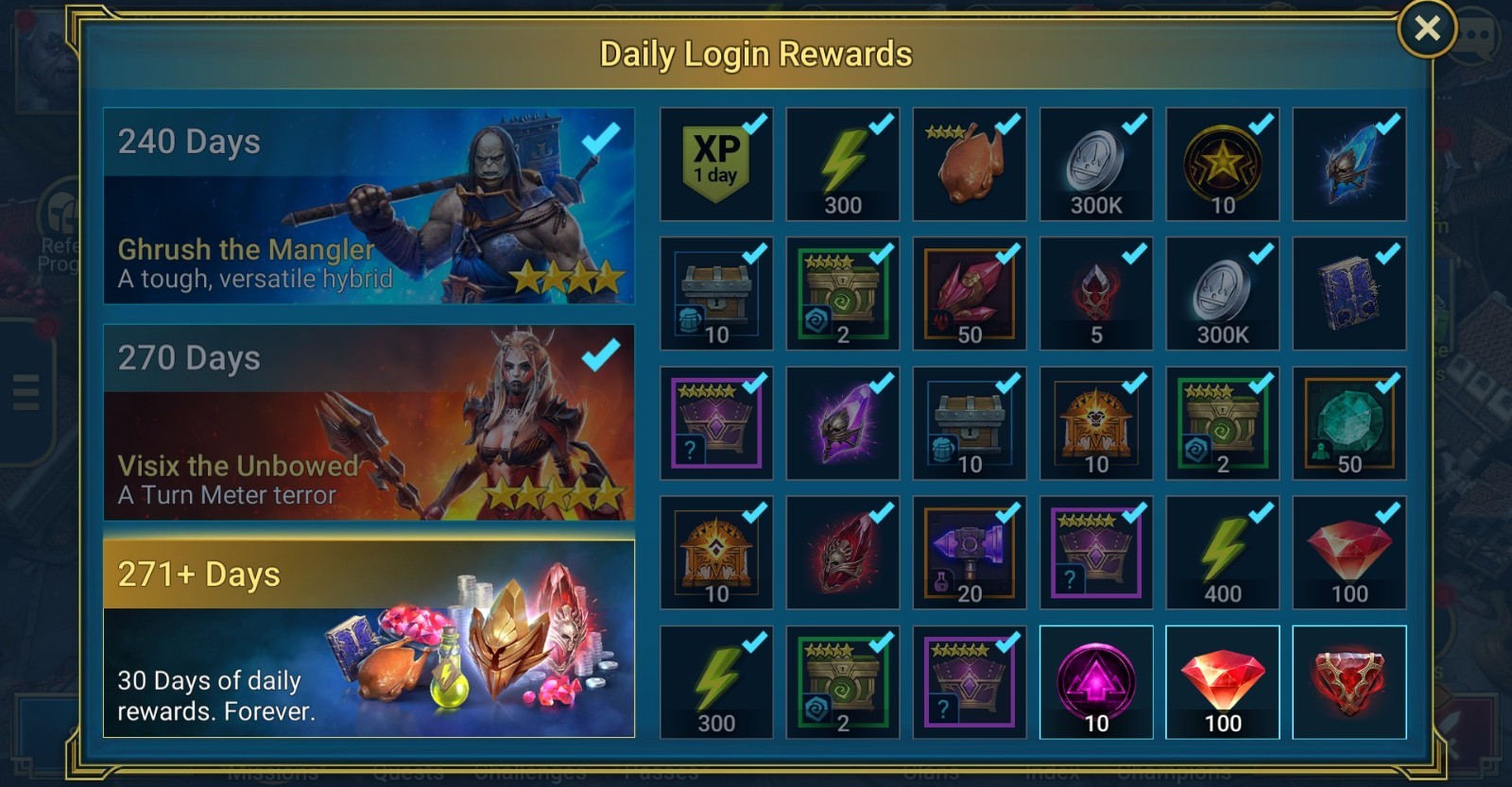 Raid Shadow Legends | Starter 2 Mythical – Galathir and Alaz : 100k energy