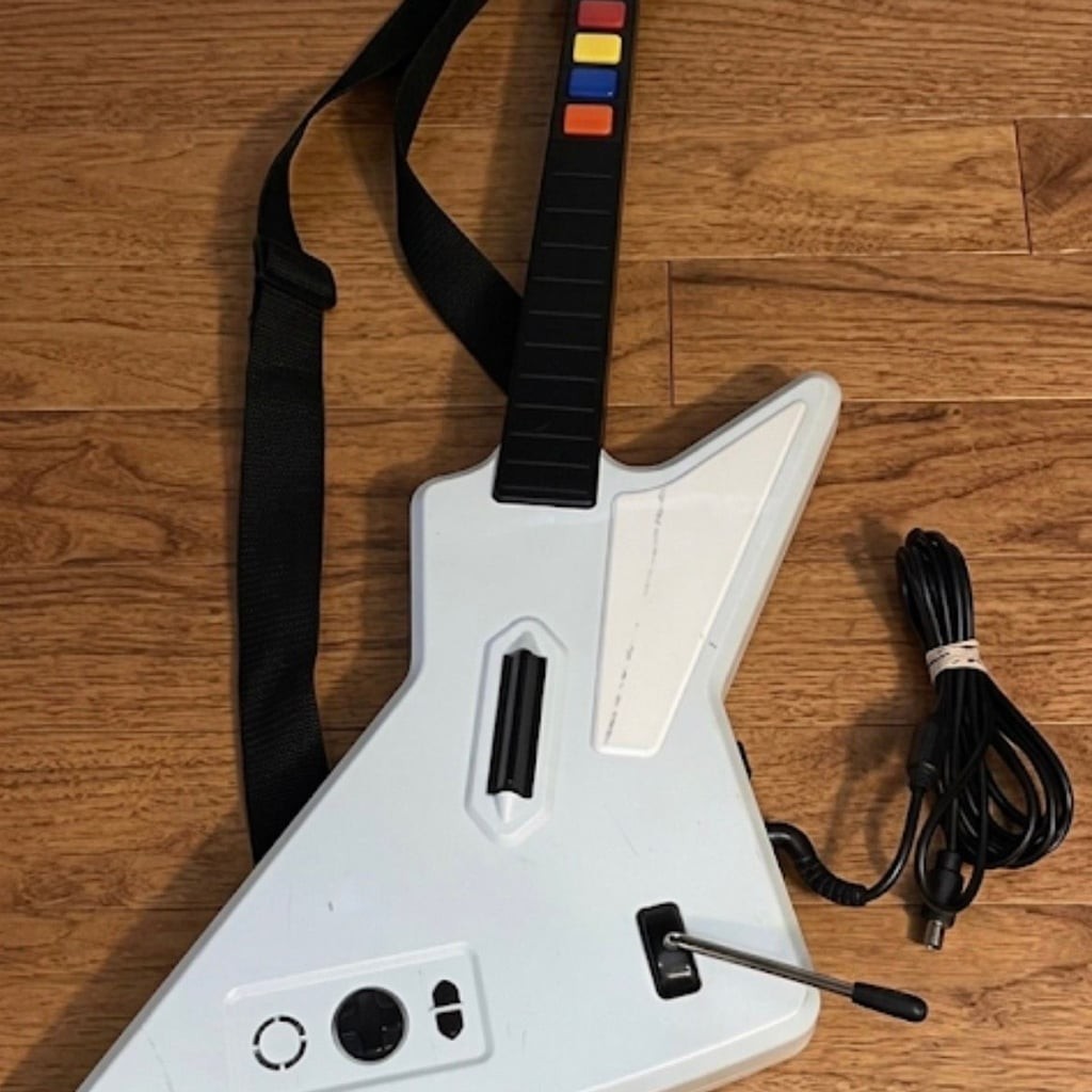 RedOctane Xbox 360 Guitar Hero X-Plorer Wired Controller Model 95055