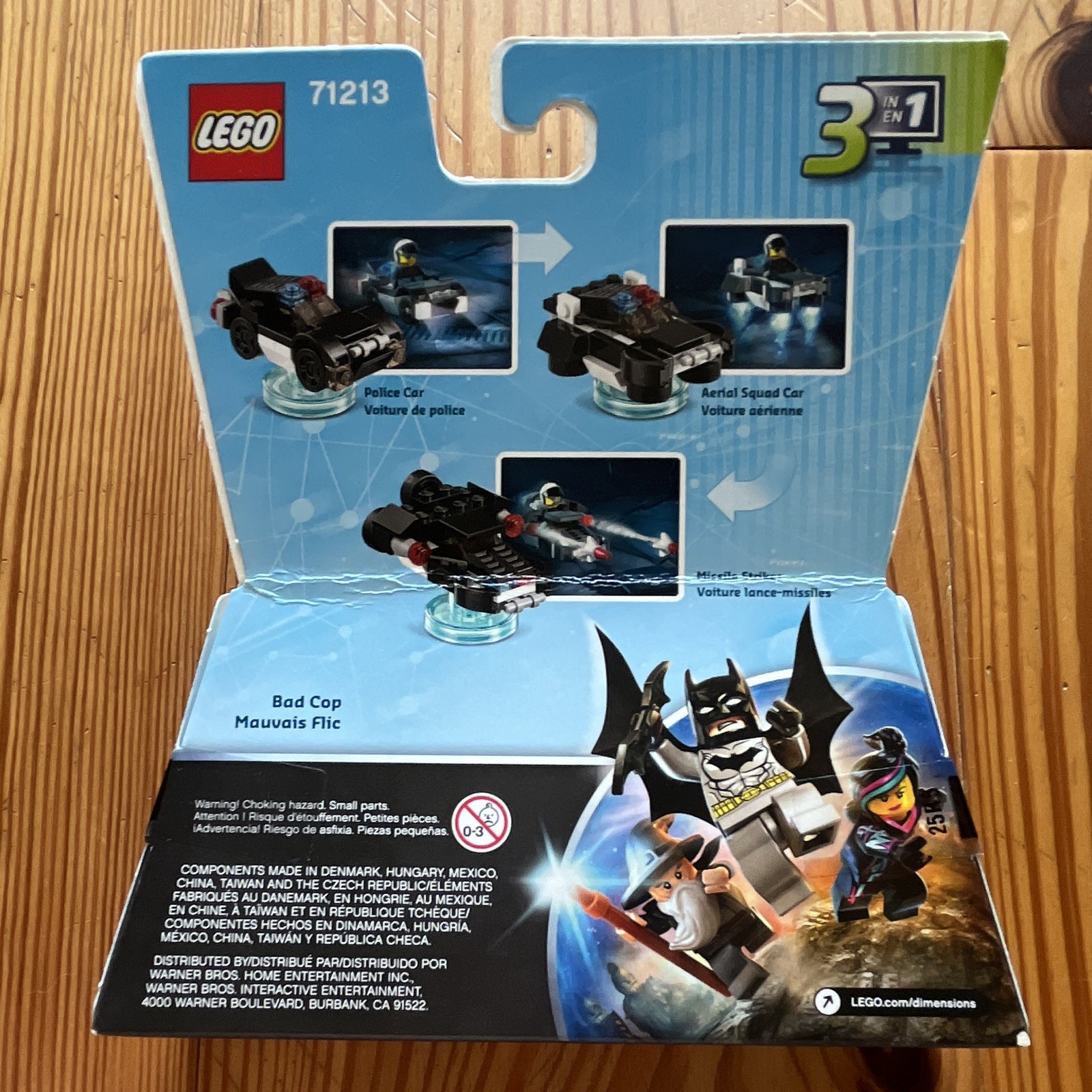 LEGO Dimensions Fun Pack 71213 Bad Cop & Police Car 3-in-1 62 pcs