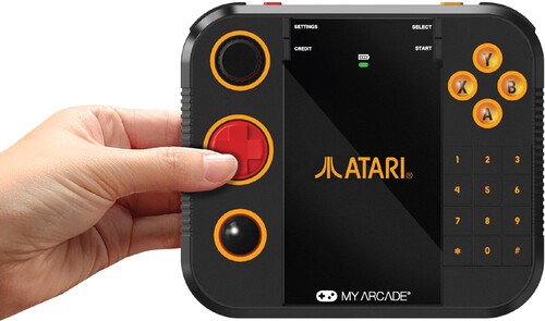 My Arcade – DGUNL-7152 Atari Gamestation Gamepad Wireless Controller Black [New