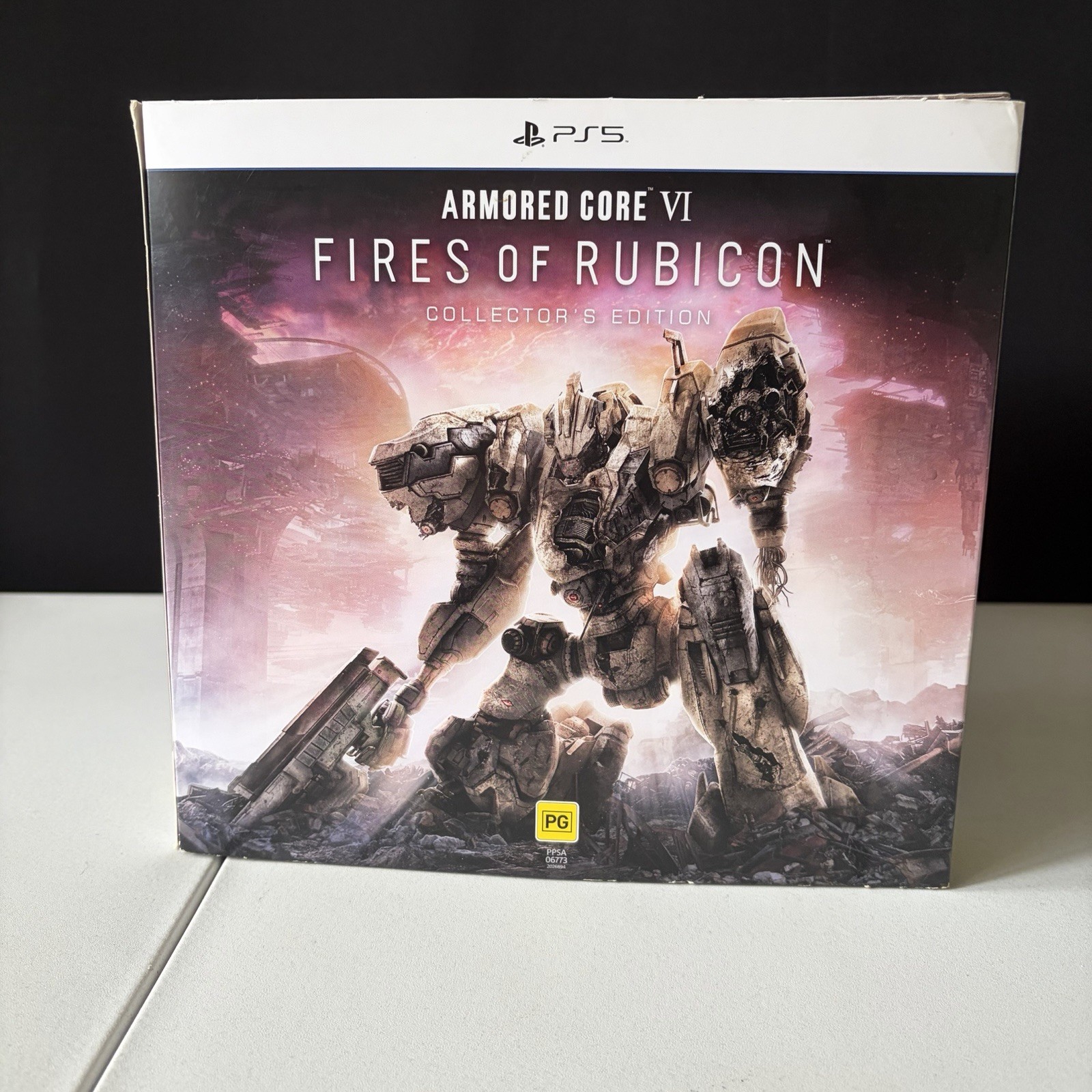 Armored Core VI Fires of Rubicon Collectors Edition PS5 No Game Model Sealed