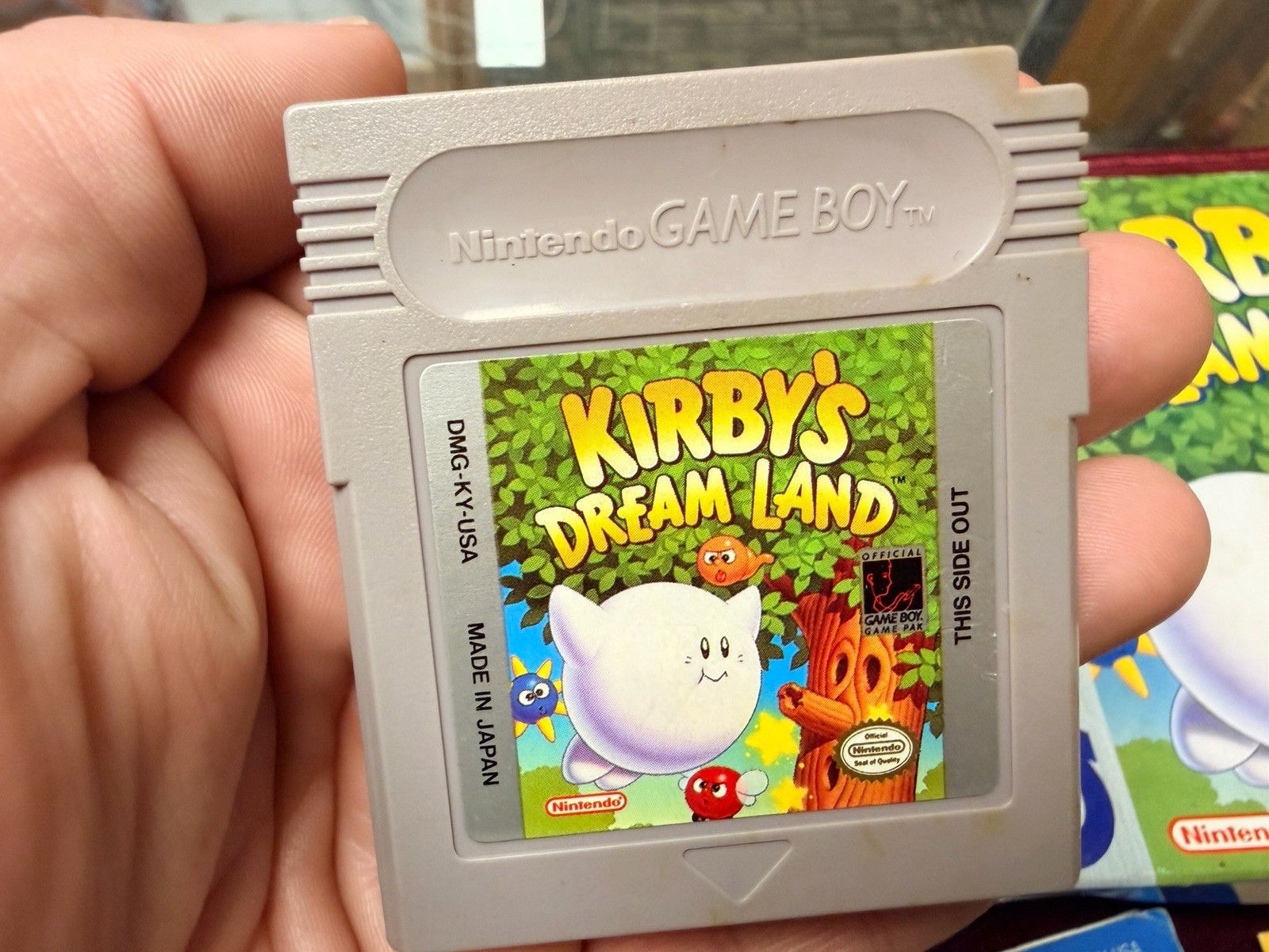Kirby’s Dream Land Nintendo Game Boy Authentic Complete in Box & Manual Tested