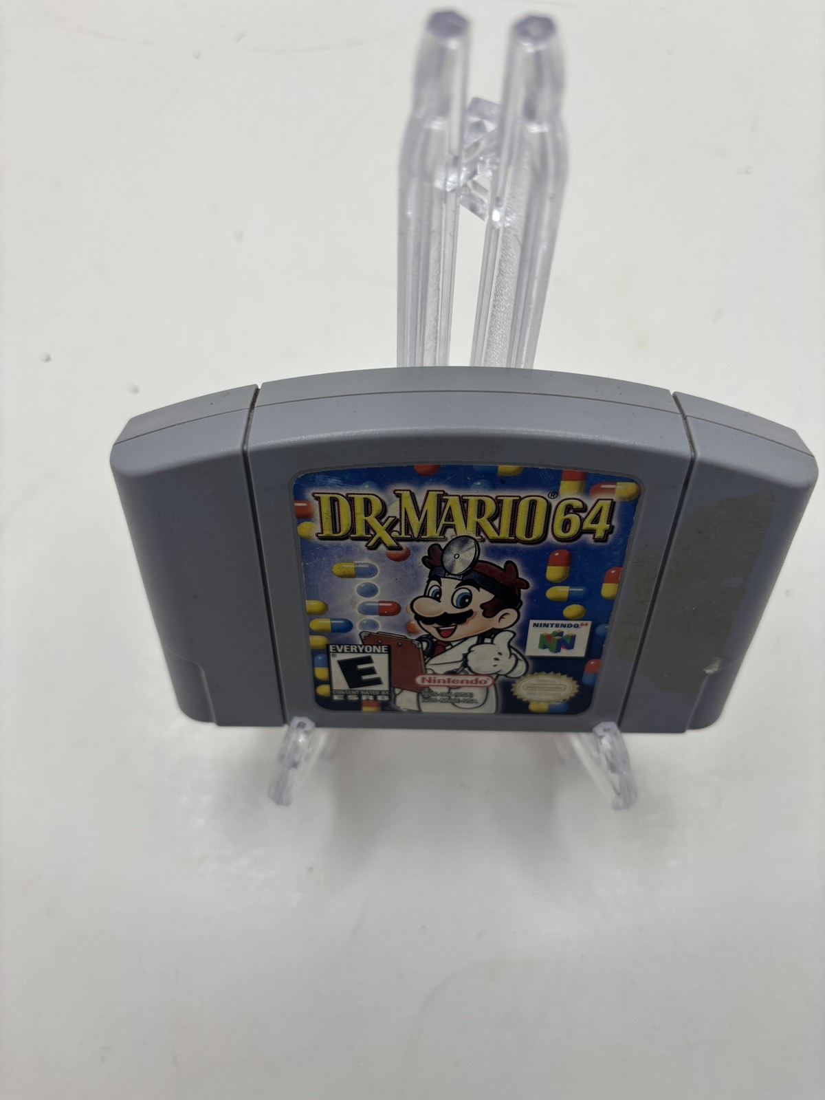 Dr. Mario 64 N64 (Nintendo 64, 2001) Gray Game Pak Cartridge Only