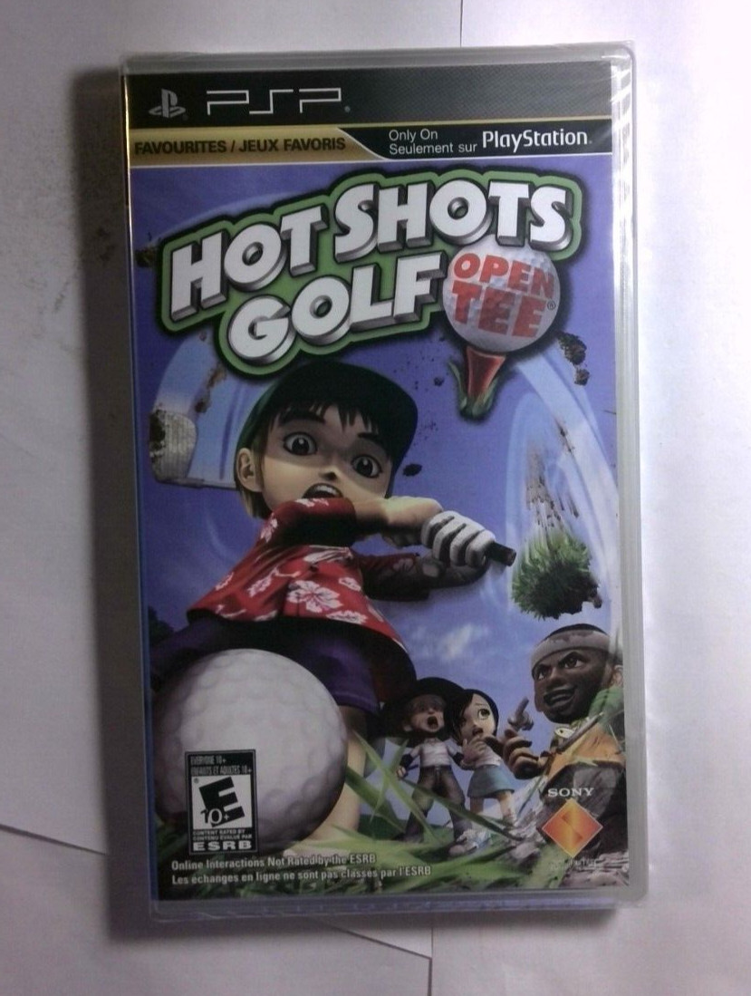Hot Shots Golf: Open Tee (Sony PSP, 2005) Brand New, Sealed Game