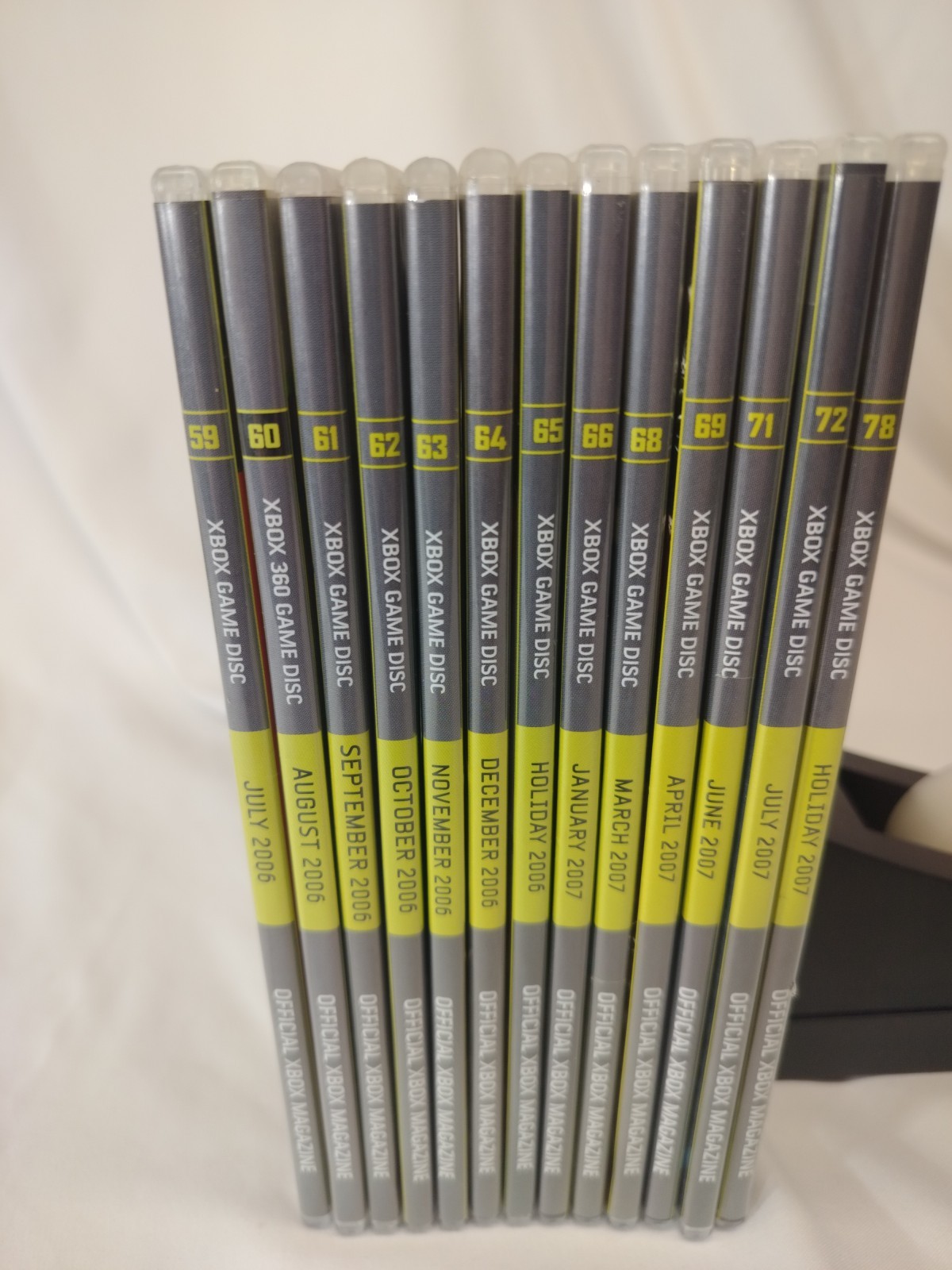 Lot Of 13 Official Xbox Magazine Demo Game Discs
