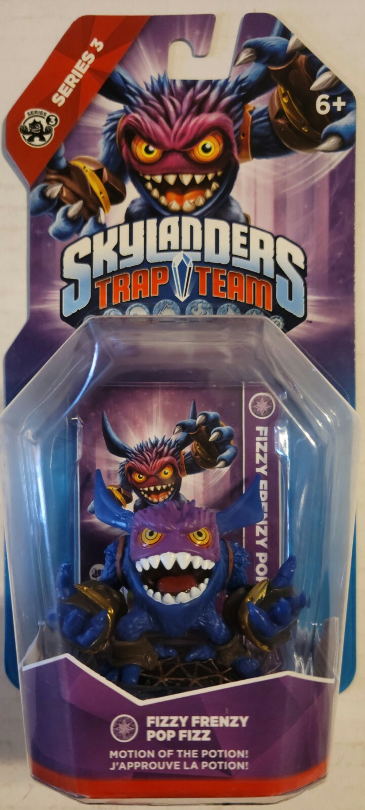 Skylanders Trap Team Fizzy Frenzy Pop Fizz Action Figure Magic Element