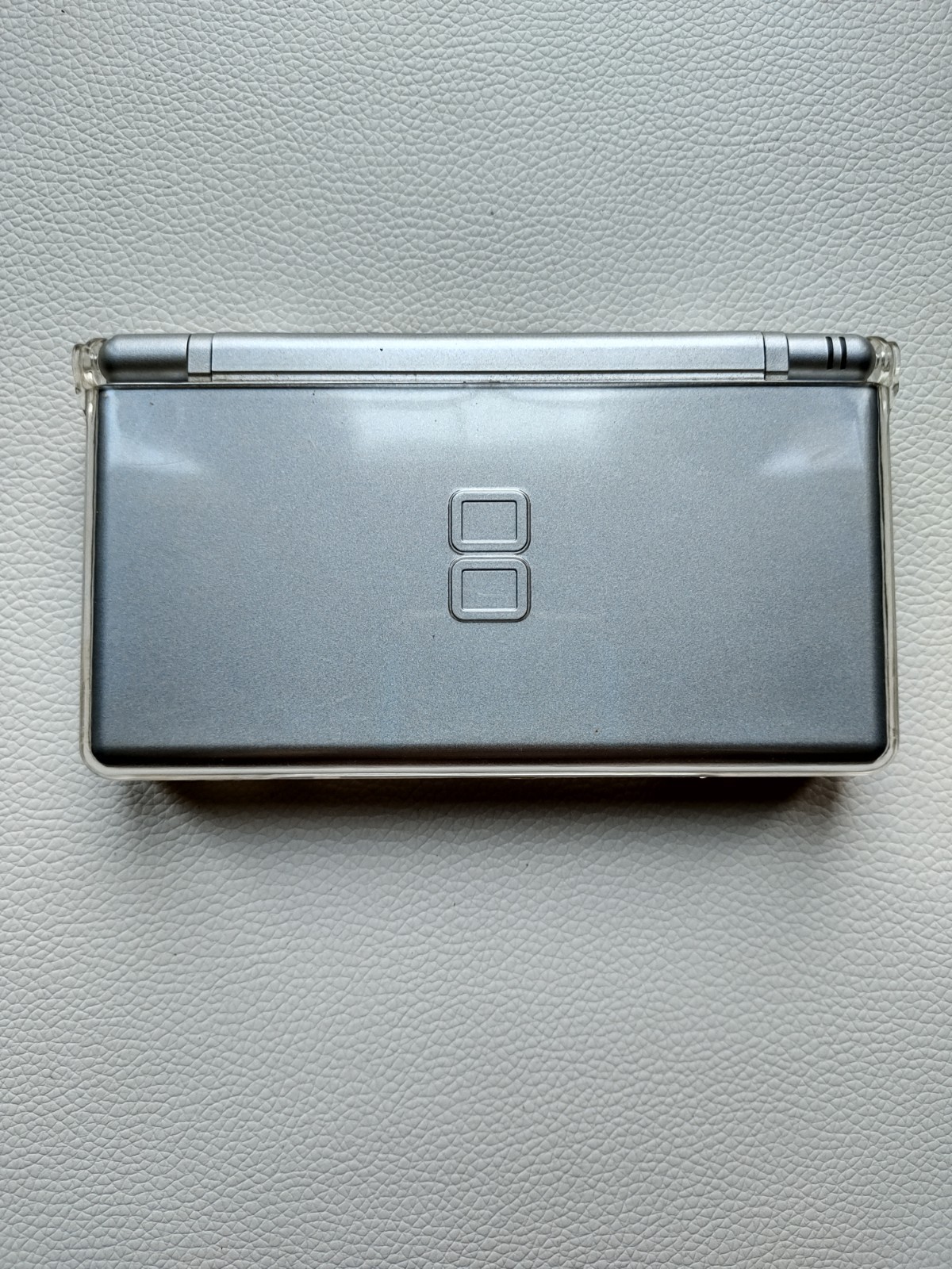 Nintendo DS Lite Launch Edition Silver Handheld System Japanese *TESTED*