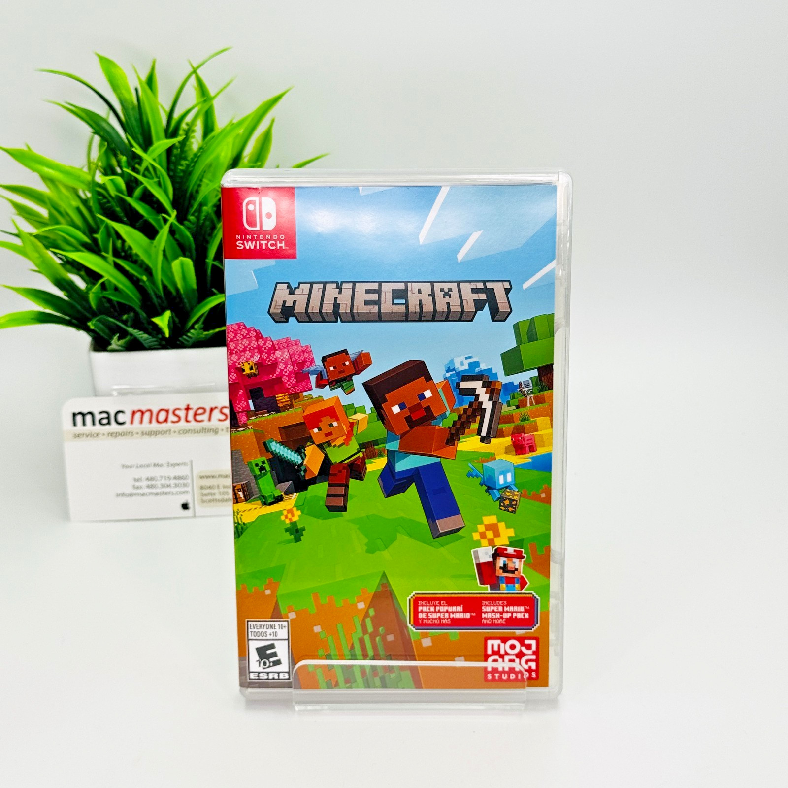 Mojang Studios Minecraft Nintendo Switch Action & Adventure E10+ NTSC w/ Case